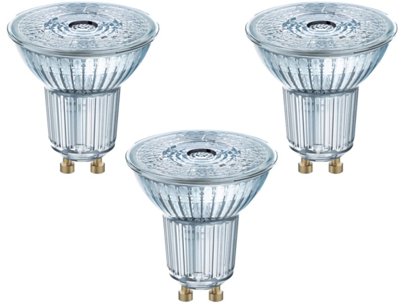 Osram LED-Lampe Reflektor Par16 GU10 / 2,6 W (230 lm) Warmweiß 3er-Pack EEK:  A+ kaufen bei OBI