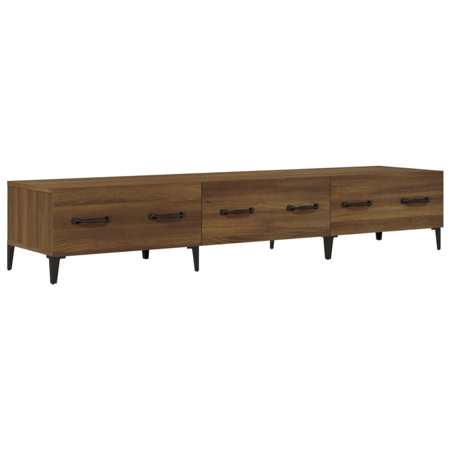 VidaXL TV-Schrank Braun Eichen-Optik 150x34,5x30 cm Holzwerkstoff günstig online kaufen