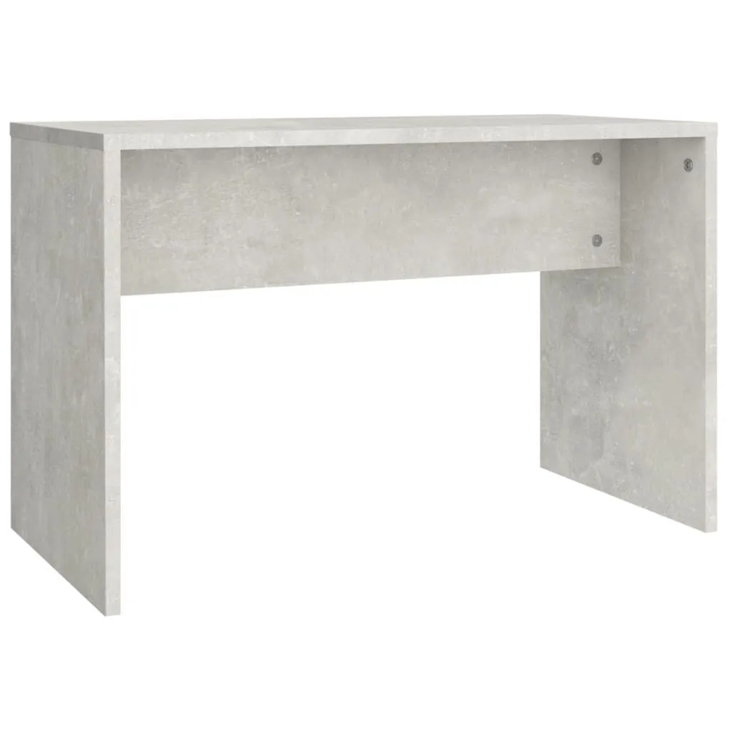 vidaXL Schminkhocker Betongrau 70x35x45 cm Holzwerkstoff 802817