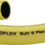Gelber TRICOFLEX Wasserschlauch mit Soft & Flex Technologie. Flexibler PVC-Schlauch für Garten, Bau und Landwirtschaft.