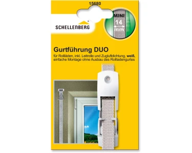 Weiß Duo 4.3 Rollladen Mini 4.3 Schellenberg (4) Gurtführung