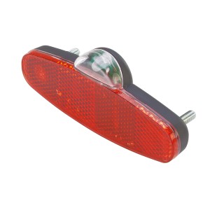 Prophete LED-Rücklicht für Gepäckträger, rot, für Fahrräder mit Dynamo.