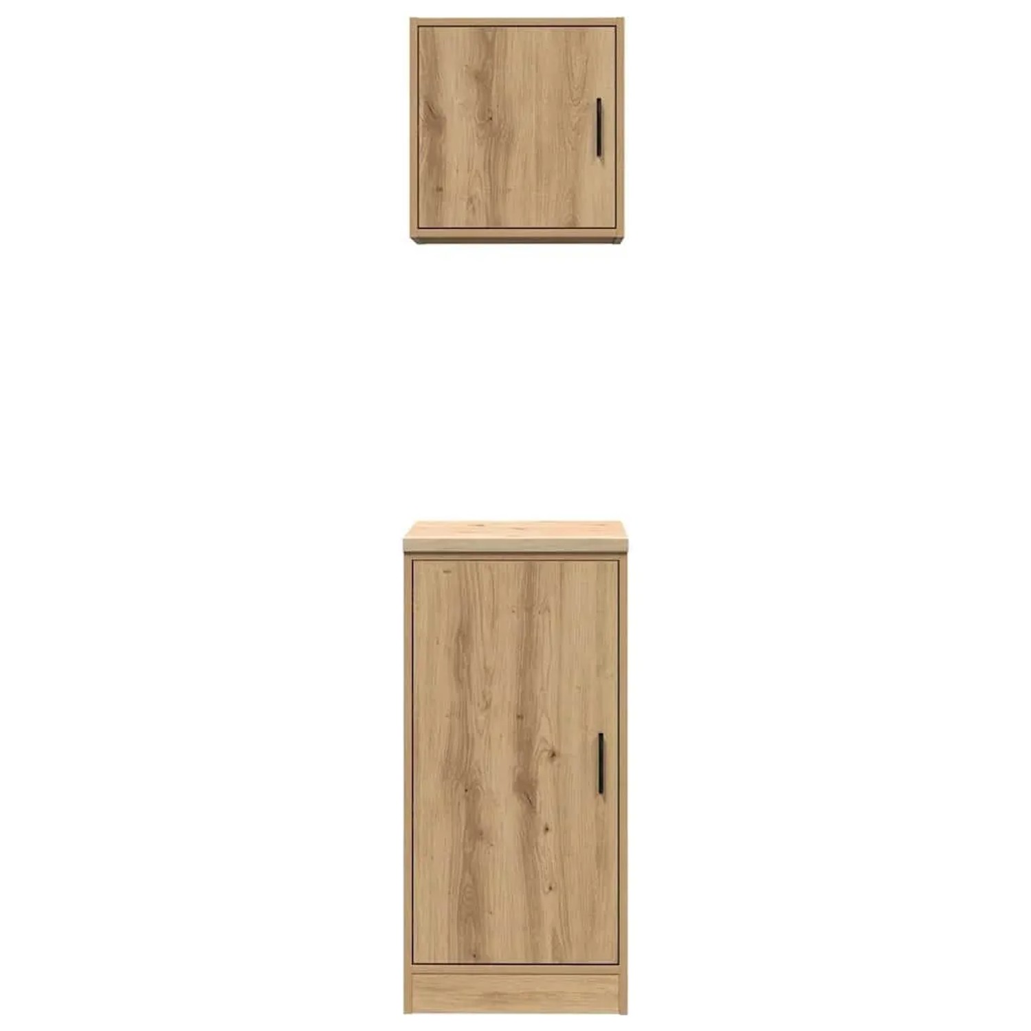 vidaXL Garagenschränke 2 Stk Artisan-Eiche Holzwerkstoff 3328304_8