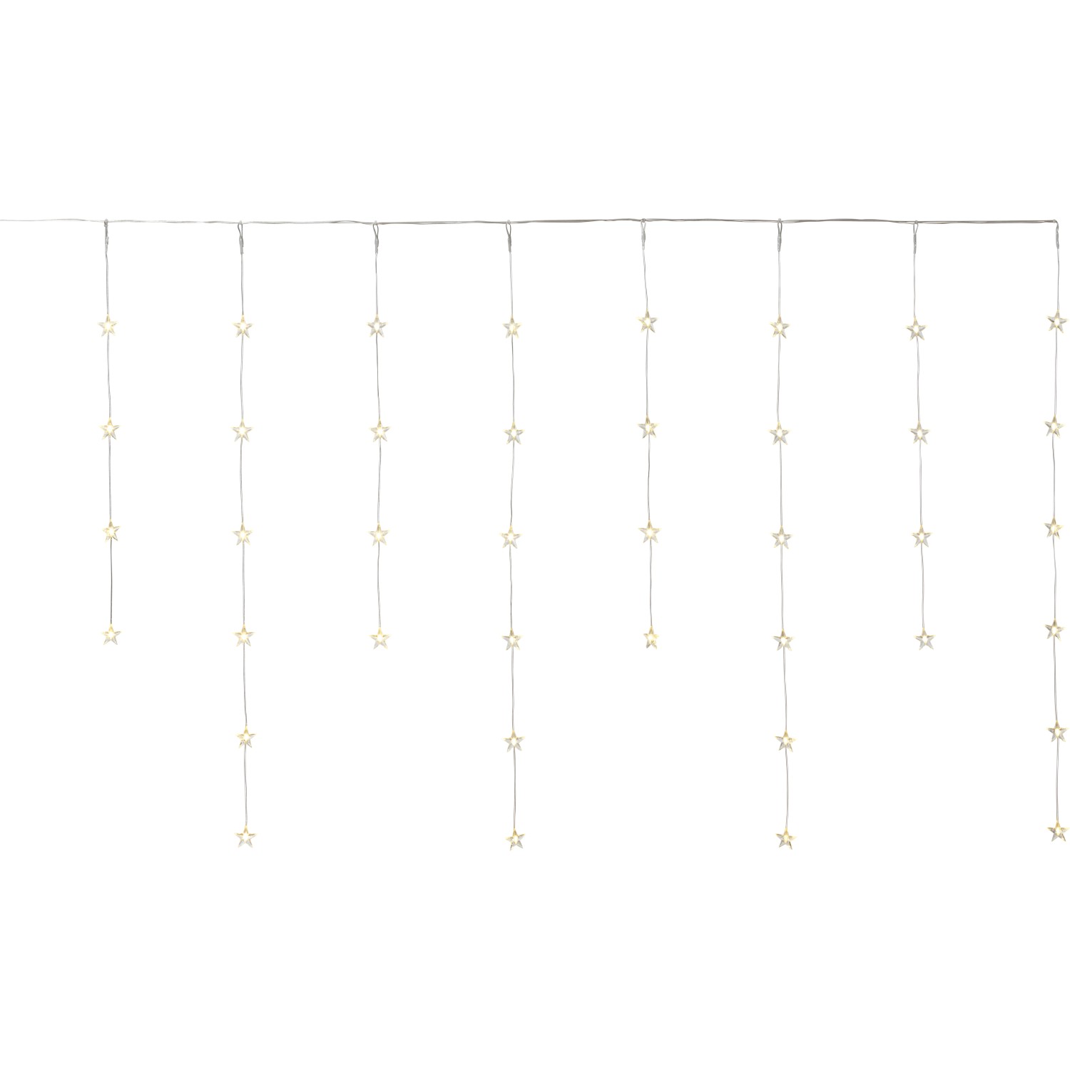 Lichtervorhang Sterne Warmweiß 40 LEDs günstig online kaufen