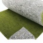 Grüne Ufermatte (35 m x 0,75 m) als Böschungsmatte für Teichfolien, aufgerollt.