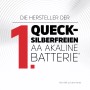 Energizer: Nr. 1 Hersteller quecksilberfreier AA Alkaline Batterien.