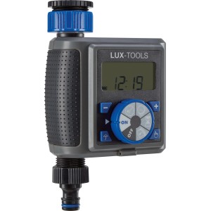 LUX Digitaler Bewässerungscomputer EBC-8/1 zur automatischen Gartenbewässerung.