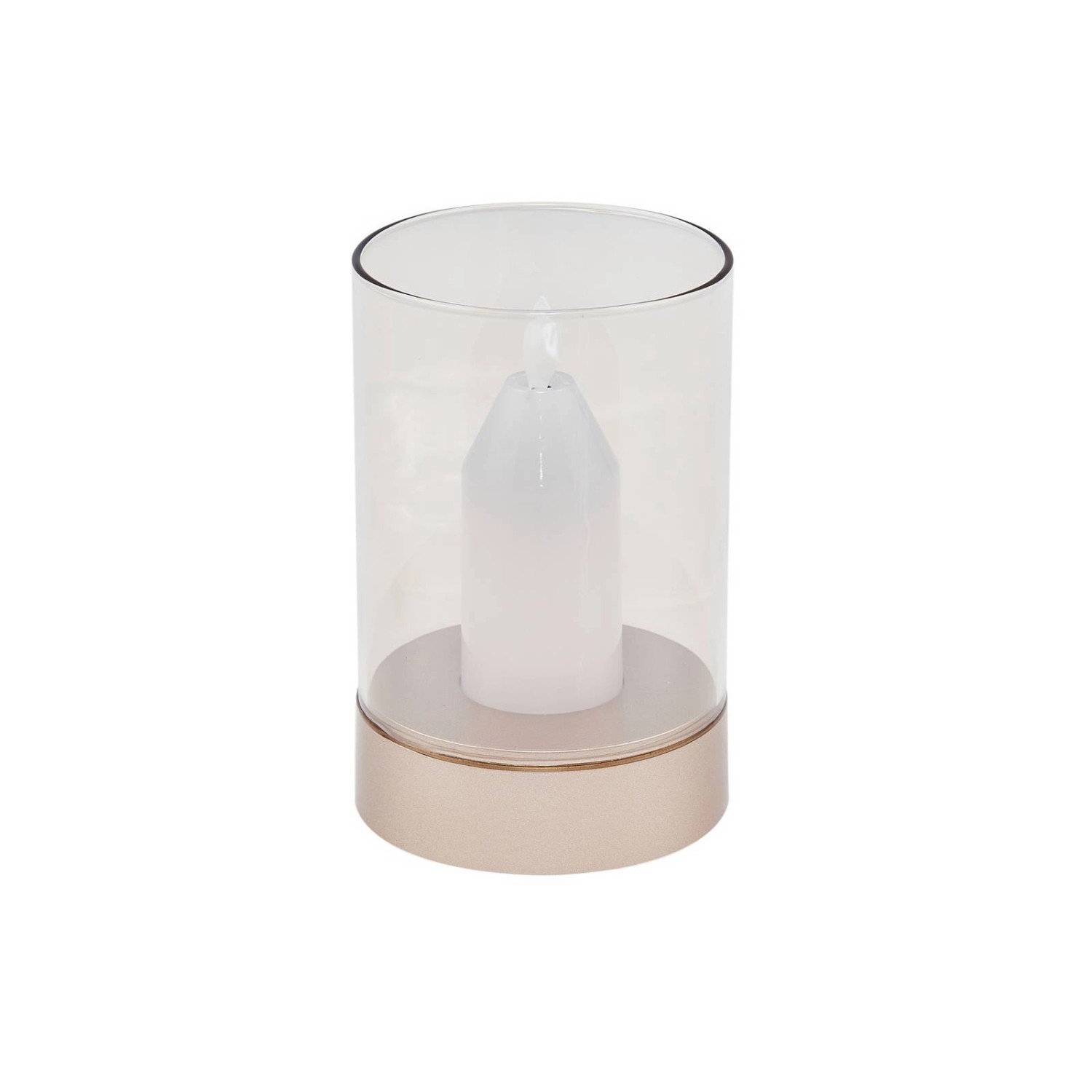 Lindby LED Tischlampe Lumana 10030580 Dimmbar Modern in Creme aus Glas 1-fl günstig online kaufen