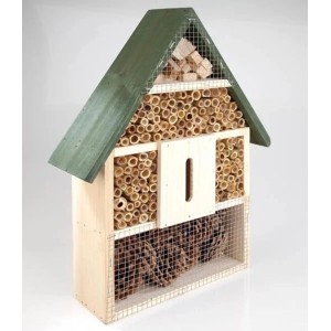 Westfalia Insektenhotel XXL 40 X 28 X 9 cm aus Holz Braun