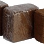3er Set Kokosfaser Humusziegel für Terrarium-Bodengrund, gepresst und verpackt.