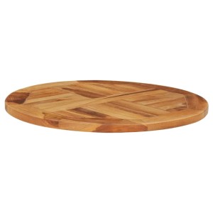 vidaXL Drehplatte Teak Massivholz 49386