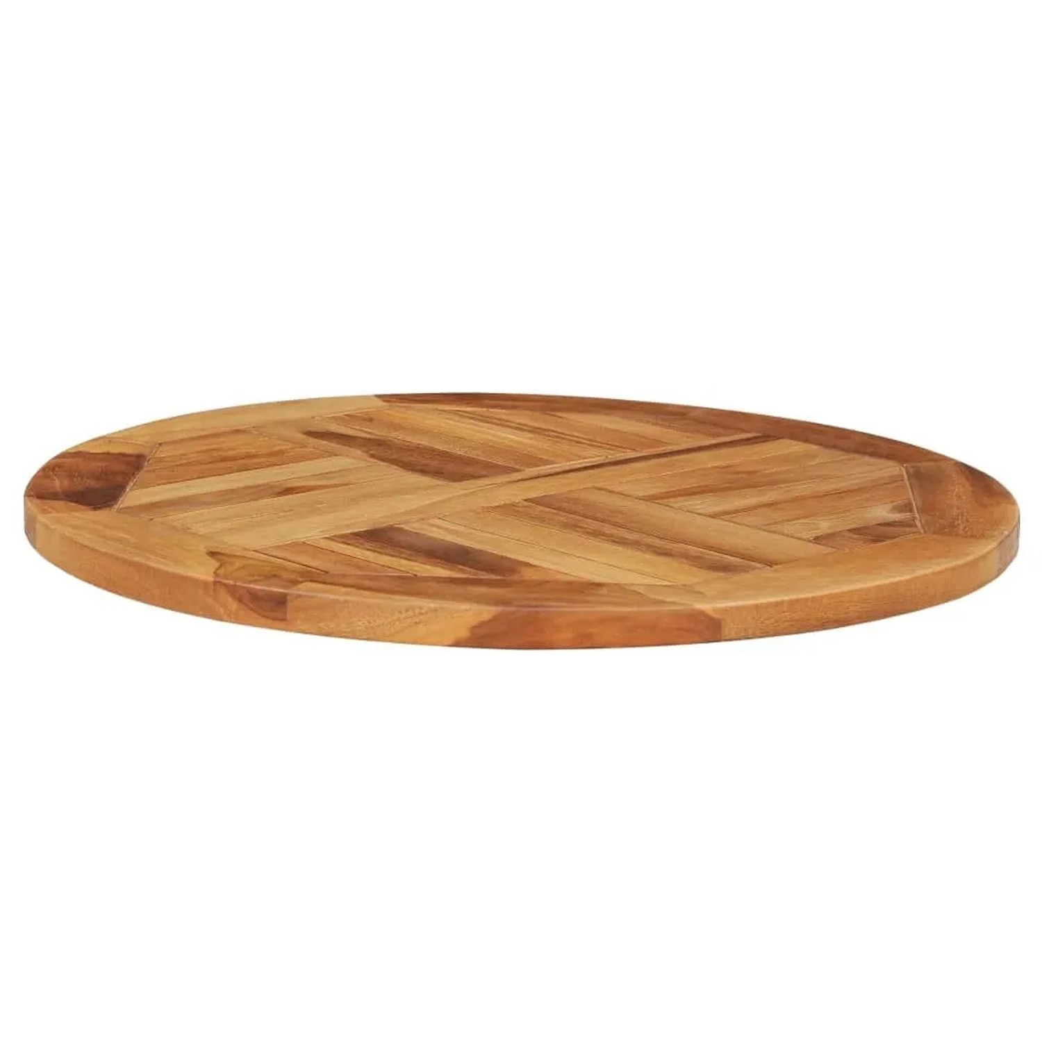 vidaXL Drehplatte Teak Massivholz 49386_3