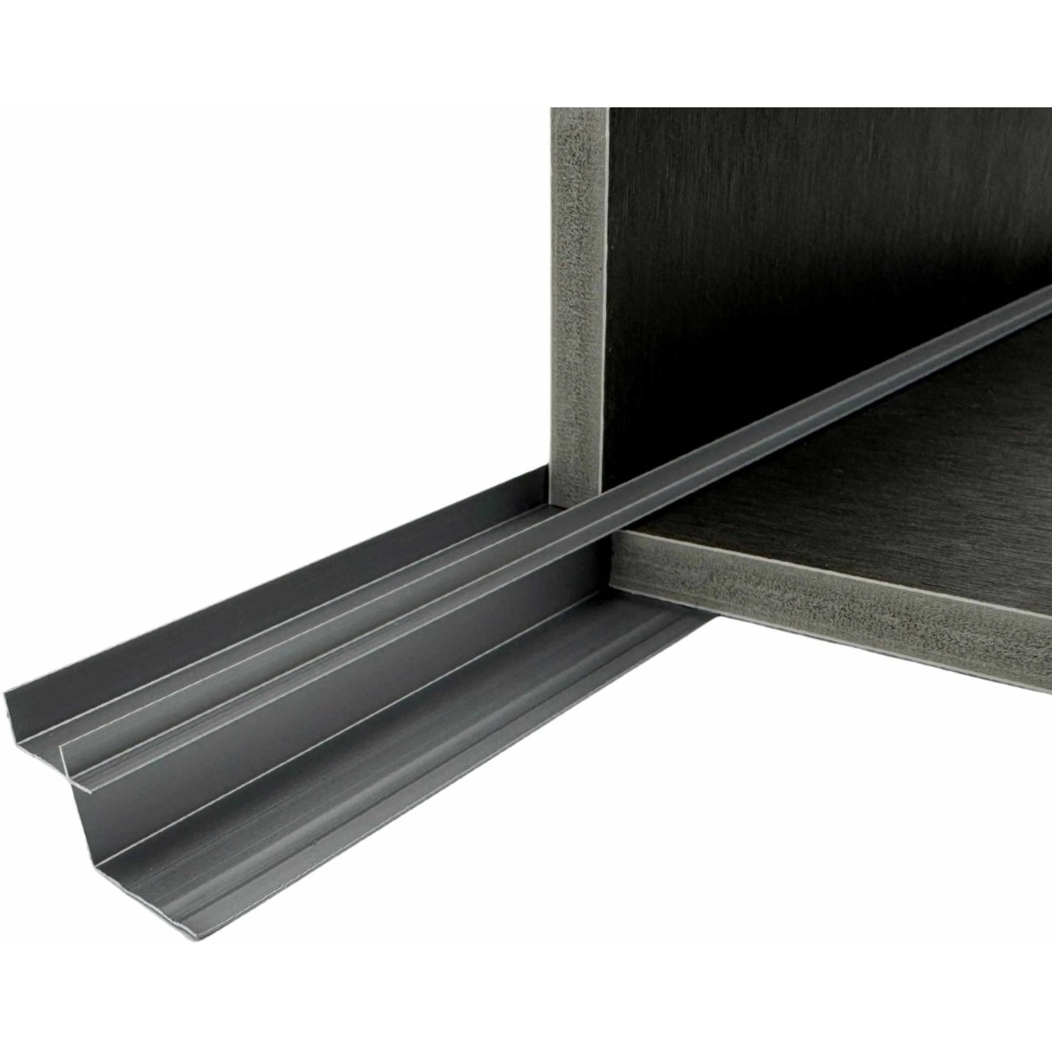 Colortree Aluminium Profil Innenecke Anthrazit Eloxiert 2m W Montageprofil günstig online kaufen