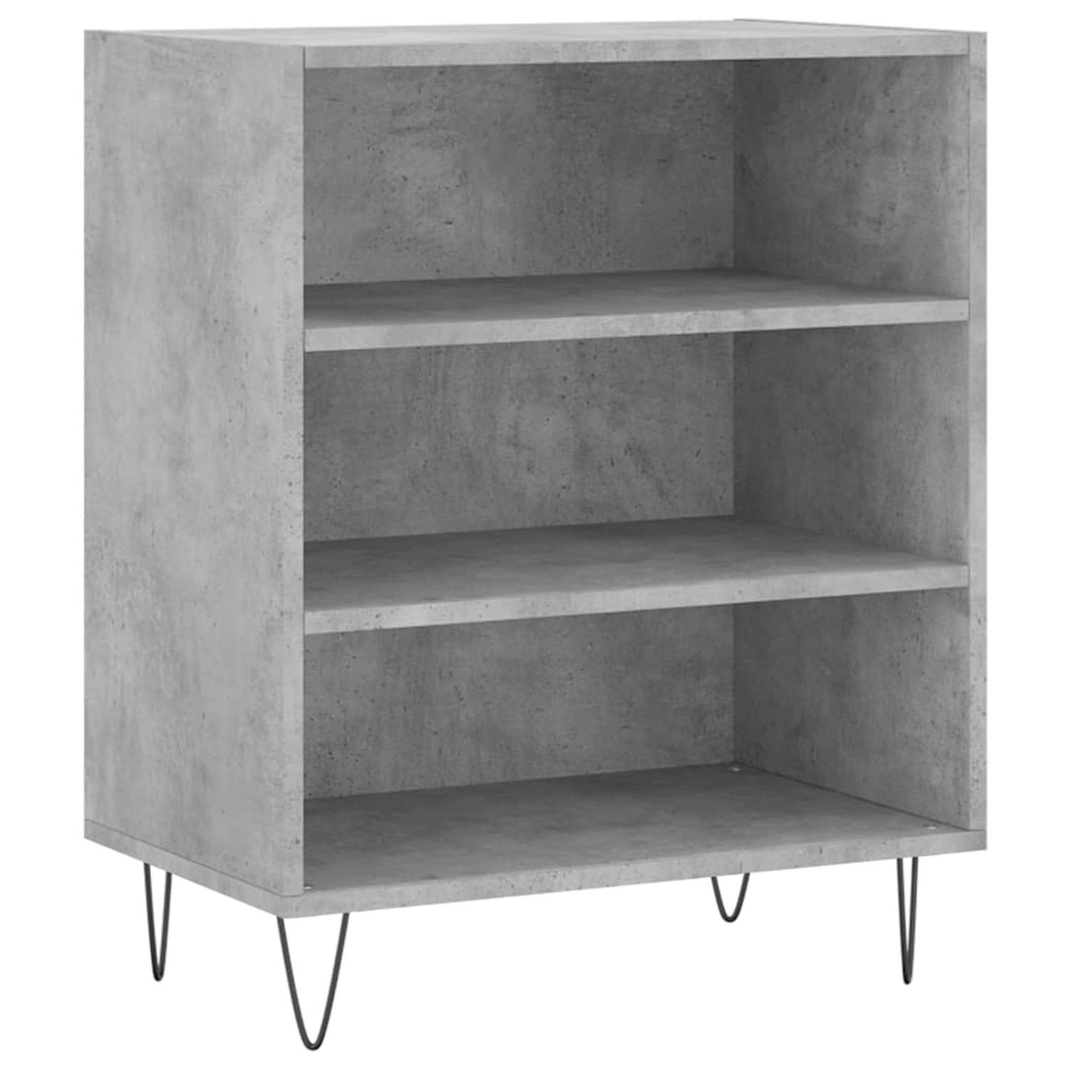 vidaXL Sideboard Betongrau 57x35x70 cm Holzwerkstoff 827136 günstig online kaufen