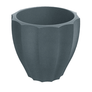 Prosperplast Blumentopf Rona Ø 60 cm x 45 cm Betongrau