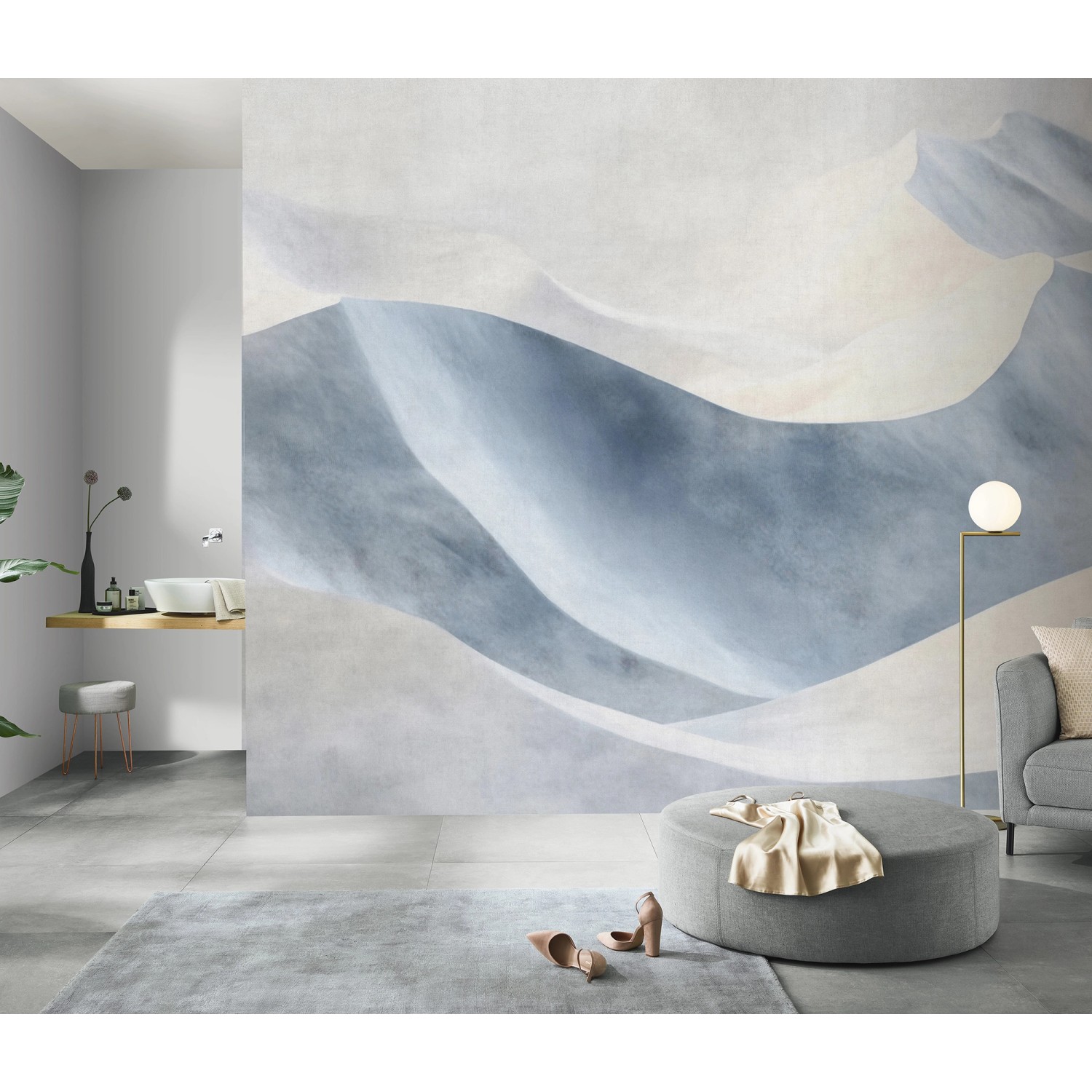 Erismann Vliestapete Fashion for Walls Velvet Dunes Blau FSC®_2