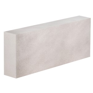 Porenbeton Planbauplatte, 599x199 mm, ideal zum Abmauern von Badewannen und Duschtassen.