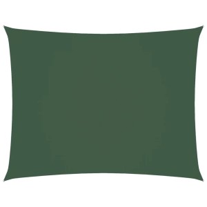 vidaXL Sonnensegel Oxford-Gewebe Rechteckig 3,5x5 m Dunkelgrün 135490