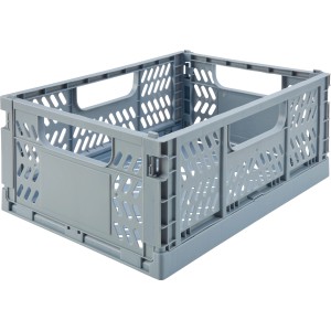 Graublaue Klappbox Under The Sea, Teil eines 3er-Sets Aufbewahrungsboxen für Kinderzimmer.