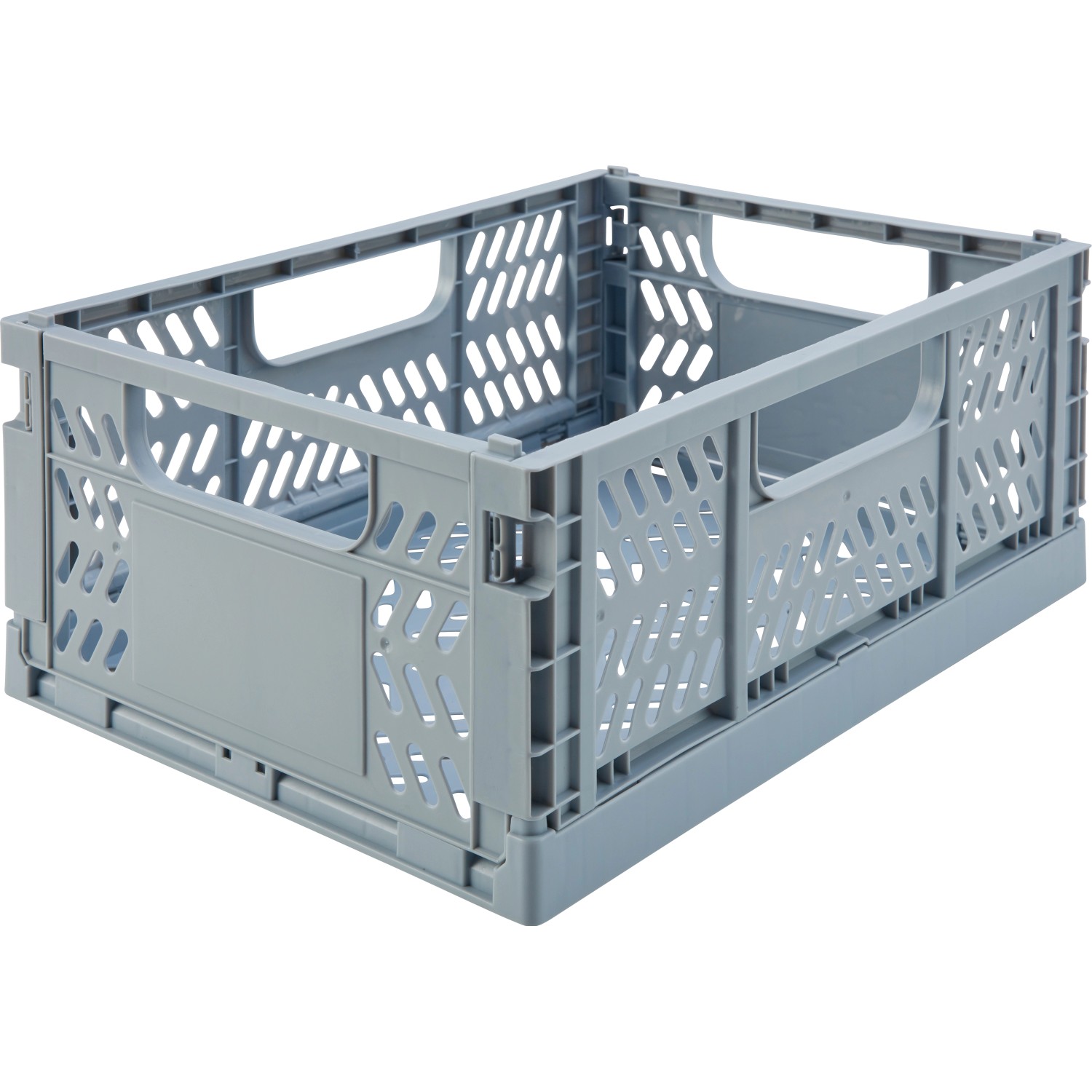 Graublaue Klappbox Under The Sea, Teil eines 3er-Sets Aufbewahrungsboxen für Kinderzimmer.