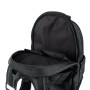 Offener, schwarzer Mephisto Werkzeugrucksack Dragon mit Innenfächern, ideal für Handwerker.