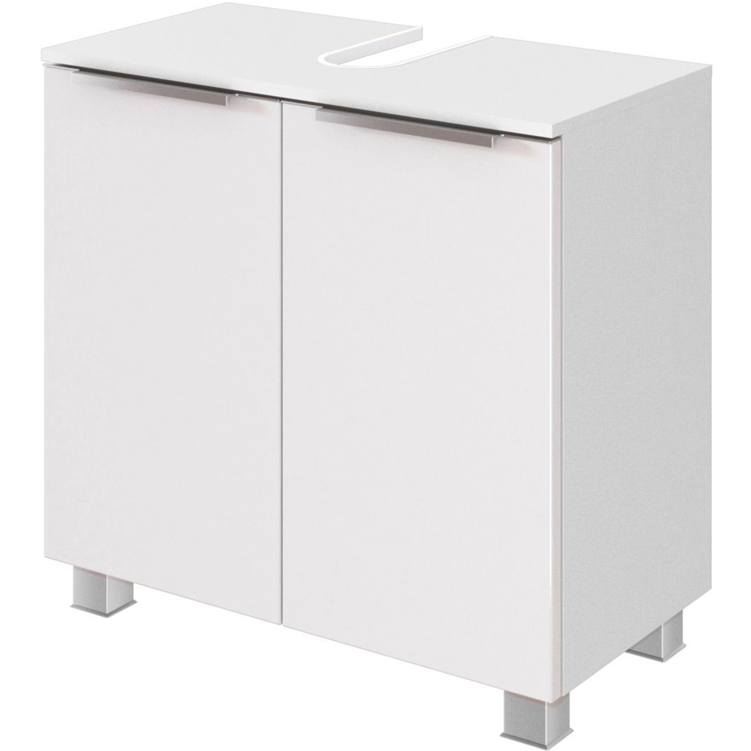Held Waschbeckenunterschrank Monza Weiß 60 cm