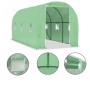 vidaXL Gewächshaus 9 m² 4,5x2x2 m 48165_5