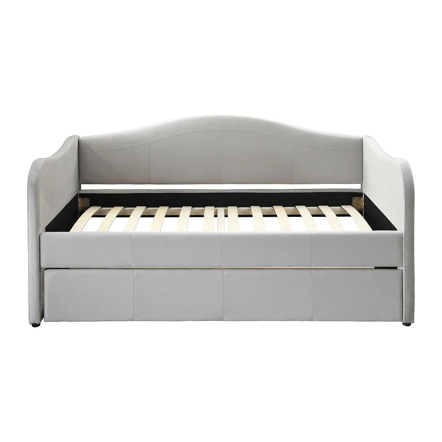 Vente-unique Sofabett Mathilde Hellgrau 203 cm