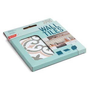 d-c-fix Wandfliesen Wall Tiles Jamila, 6er-Set, 15x15 cm, Olive im Karton.