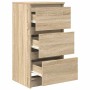 vidaXL Sideboard Sonoma-Eiche 37,5x35x76 cm Holzwerkstoff 861726_5