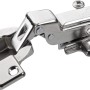 Hettich Intermat Topfscharnier für Mittelanschlag, Klipsmontage, 12 Stück. Möbelbeschlag aus Metall.
