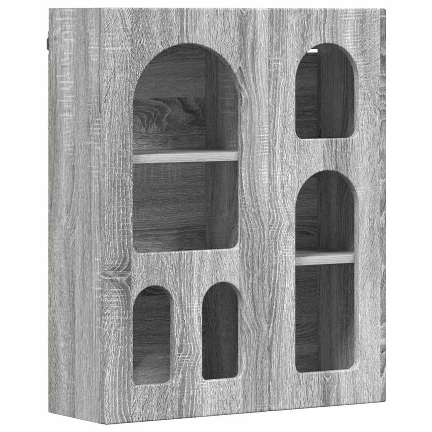 vidaXL Hängeschrank Graues Sonoma 59 x 20 x 71,5 cm Holzwerkstoff 891360