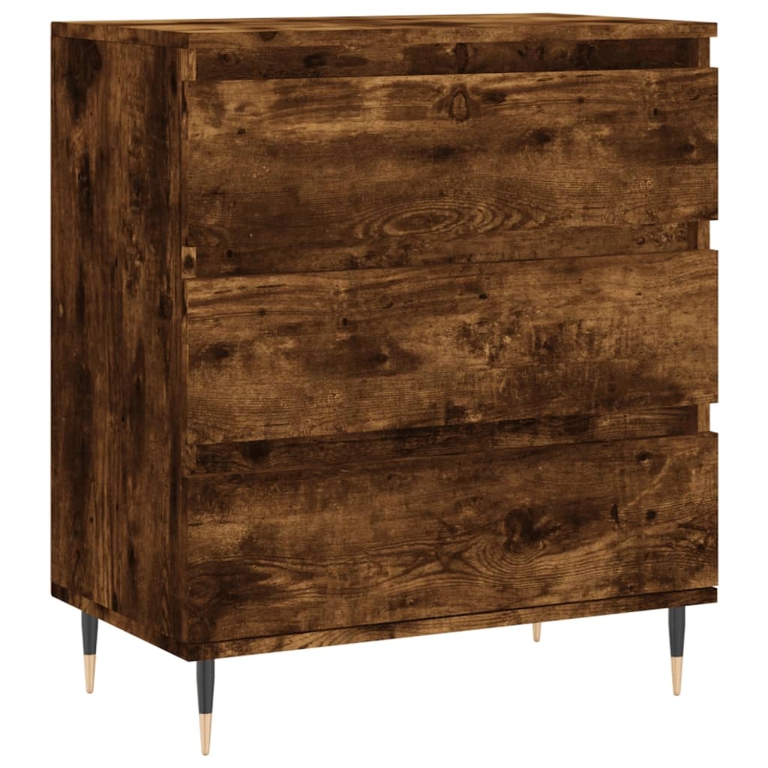 vidaXL Sideboard Räuchereiche 60x35x70 cm Holzwerkstoff 827177 günstig online kaufen
