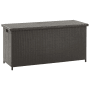 Beliani Truhe MODENA Dunkelbraun 46x126x63_4