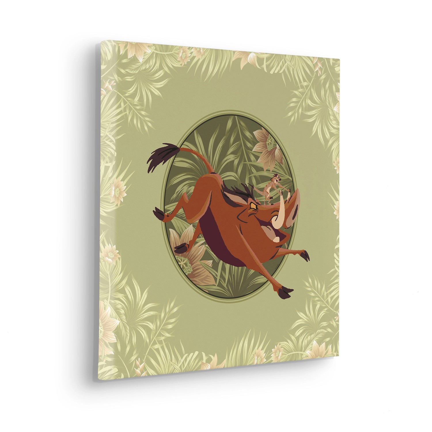 Komar Keilrahmenbild Disney The Lion King Wild and Free Since 1994 Beige günstig online kaufen