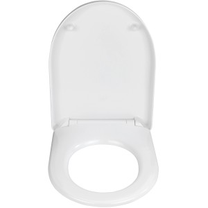 Wenko WC-Sitz Exclusive, passend für Geberit Icon, aus Duroplast, mit Absenkautomatik.
