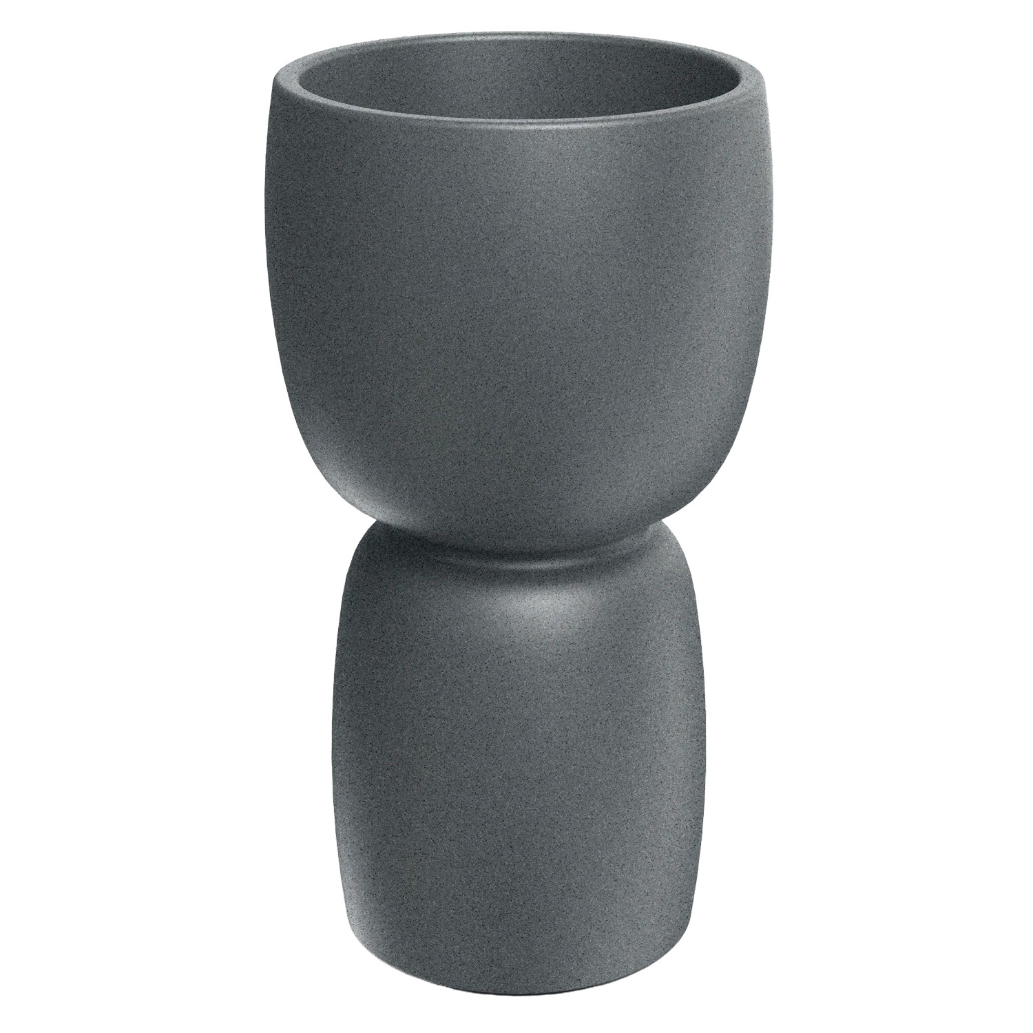 Prosperplast Blumentopf Duala Schmal Ø 40 cm x 70 cm Granit