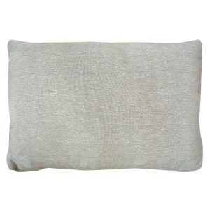 Beiges Rückenkissen für 2-Sitzer Gartensofa Manila, Polyester, 40x60cm.