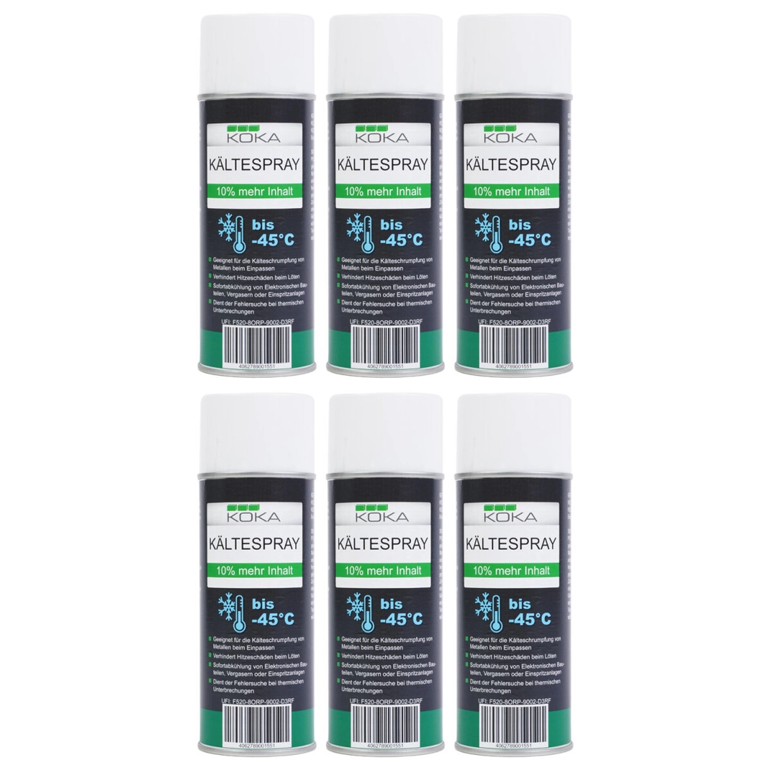 KOKA 6x Kältespray bis -45°C günstig online kaufen