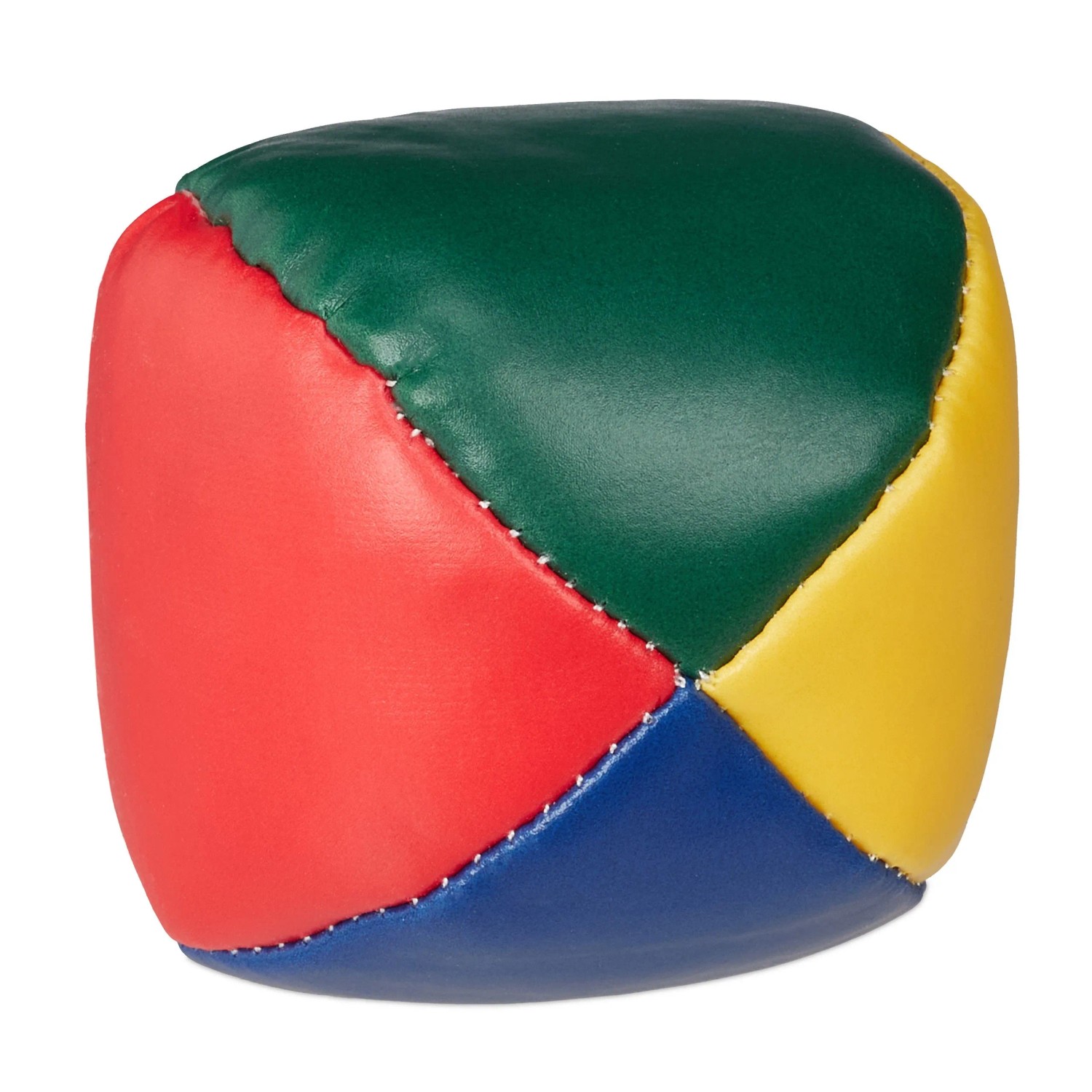 Relaxdays Jonglierbälle Vinyl Bunt 5er Set 6,5 cm 100 g