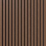 Akustikpaneel Walnuss, MDF mit schwarzem Filz, 32x240cm, 2 Stück. Holzpaneel zur Wand- und Deckengestaltung.