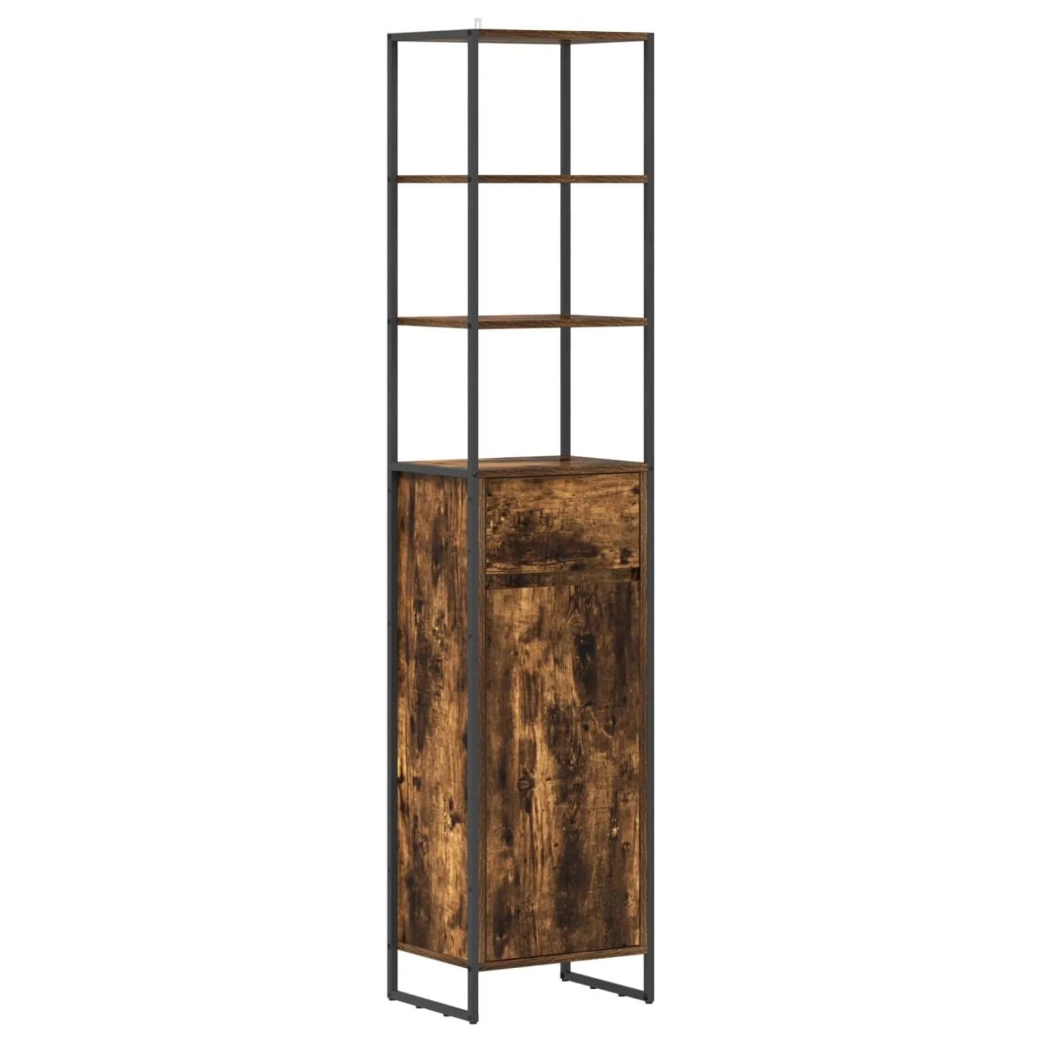 vidaXL Badezimmerschrank Raucharbe 40 x 30 x 180 cm Holzwerkstoff 886494 günstig online kaufen