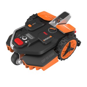Worx Landroid Vision M800 Mähroboter: Kabelloser Rasenroboter mit KI-gesteuerter Hinderniserkennung.