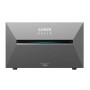 Anker Solix Solarbank 3 Pro für Balkonkraftwerk-Sets, graues Gehäuse.