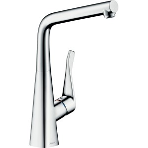 Hansgrohe Metris 320 Küchenarmatur für Vorfenster Montage, Chrom.