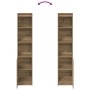 vidaXL Highboard Artisan-Eiche 37,5x35x180 cm Holzwerkstoff 861678_8