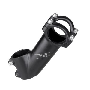 Schwarzer Force Vorbau aus Aluminium, 90mm Länge, 35 Grad Winkel für 31,8mm Lenker.