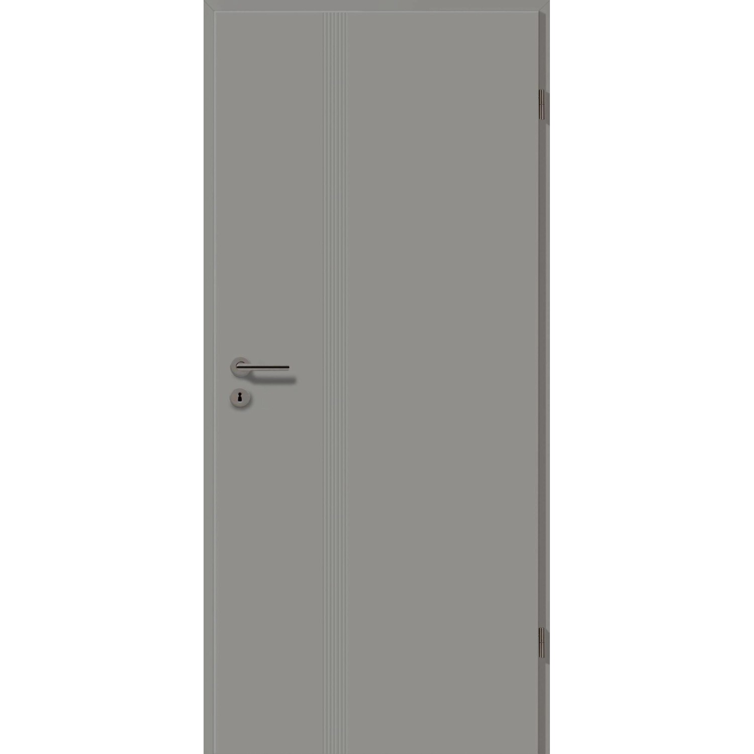 Zimmertür Catro Line Soft Typ 7507 Klassikgrau 198,5 cm x 86 cm DIN R