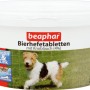 Dose Beaphar Bierhefetabletten mit Knoblauch für Hunde, Ergänzungsfutter für glänzendes Fell.