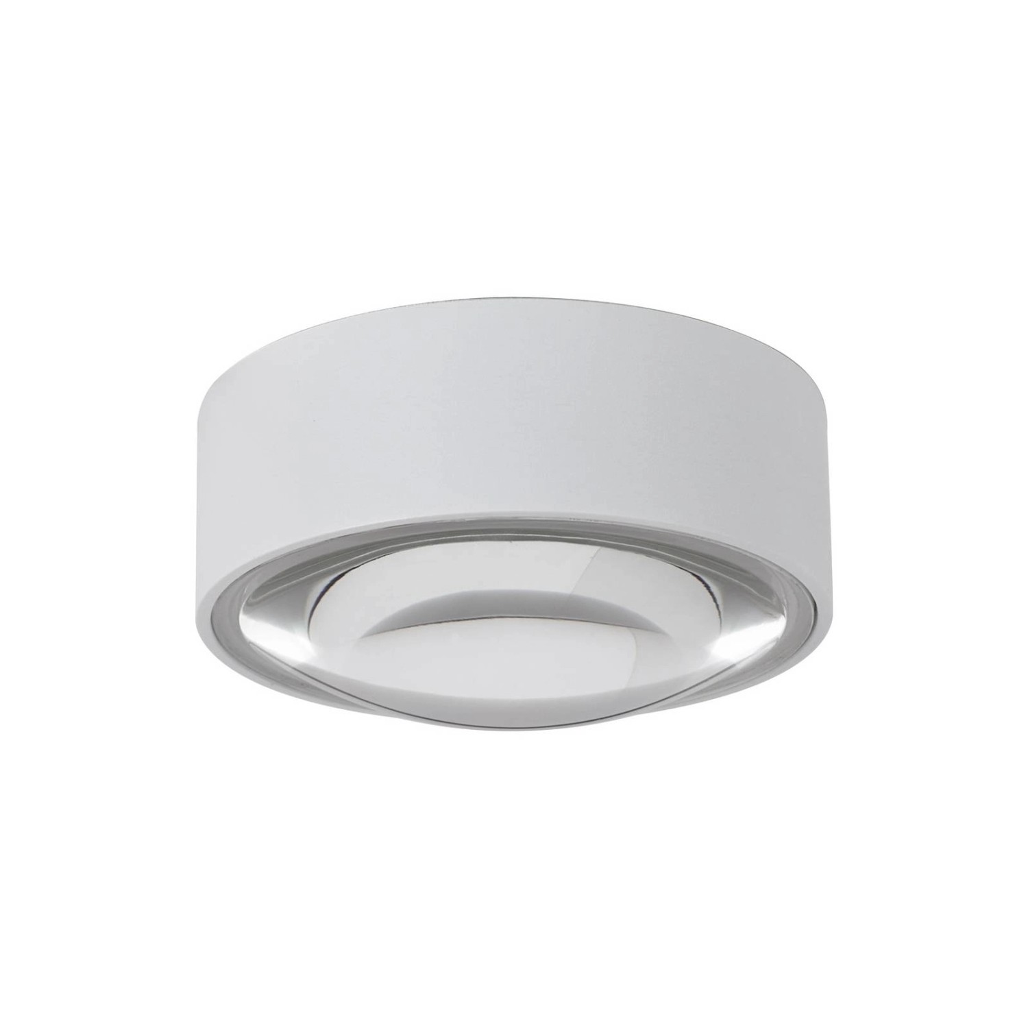 Lindby LED Deckenlampe Siaka 10038656 Modern in Weiß aus Aluminium 1-flammig Badezimmerleuchte